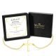 Moissanite Cross Necklace in 14K Gold Plating