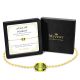 Peridot Birthstone Bracelet in 14K Gold Plating