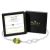 Peridot Birthstone Infinity Bracelet in 14K White Gold Plating