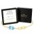 Aquamarine Birthstone Infinity Bracelet in 14K Gold Plating