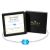 Blue Topaz Birthstone Bracelet in 14K White Gold Plating
