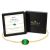 Emerald Birthstone Bracelet in 14K Gold Plating